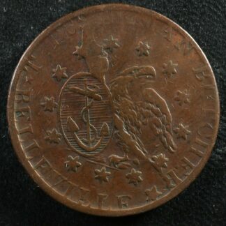 LC-45 Bouquet Sou Duseaman token Bas Lower Canada HT-204 Low 148 Breton 670