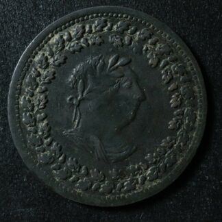 LC-48C2 TF-4 Halfpenny token 1812 Lower Bas Canada Quebec Tiffin Breton 961