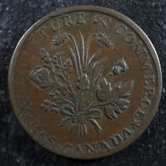 LC-4A2-Bouquet-Sou-Montreal-Rebellion-Lower-Bas-Canada-Quebec-token-Breton-716-277102454967-2