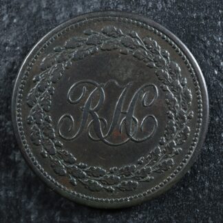 LC-51A1-Halfpenny-token-1814-Richard-Hurd-Lower-Bas-Canada-Quebec-RH-Breton-990-277079672277-2