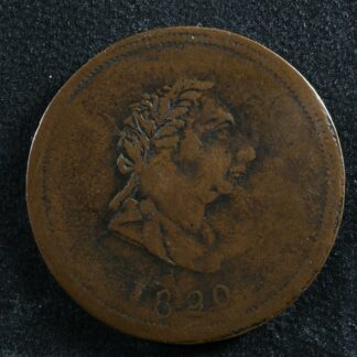 LC-57A2 1820 token Bust Commerce Bas Lower Canada Breton 1011