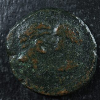 Mark Antony & Octavia AE "Sestertius"  Achaea c. -38/-37  RPC 1468 Fleet coinage