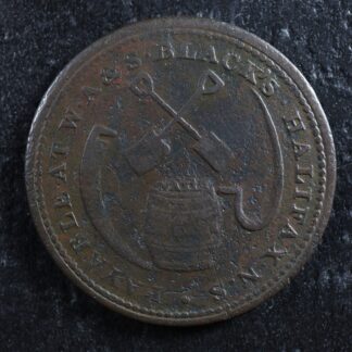 NS-15B token 1816 Canada Nova Scotia Halifax Breton 893