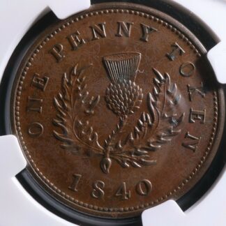 NS-2C2-NGC-MS-62-BN-One-Penny-token-1840-5-fringes-Canada-Nova-Scotia-Breton-873-274457219557-2
