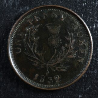 NS-4A4-One-Penny-token-1832-Canada-Nova-Scotia-Thistle-Breton-870-276090168627-2