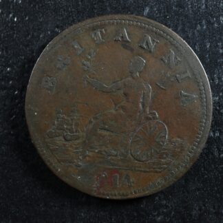 NS-7B4 Broke token 1814 Canada Nova Scotia Halifax Britannia ship Breton 879