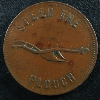 PE-5B1 Halfpenny token Canada PEI Prince Edward Island Hook c. 1860 Breton 917