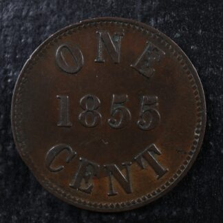 PE-6A1 1855 token Canada PEI Prince Edward Island Breton 920