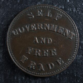 PE-7A1 1855 token Canada PEI Prince Edward Island Breton 918