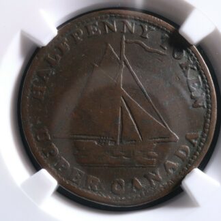UC-10-NGC-VF-30-Halfpenny-token-1821-Upper-Canada-Commercial-Change-Breton-728-274452818057-2