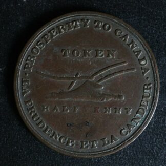 UC-2A3-Halfpenny-token-Lesslie-sons-Upper-Canada-York-Kingston-Breton-718-274531246127-2