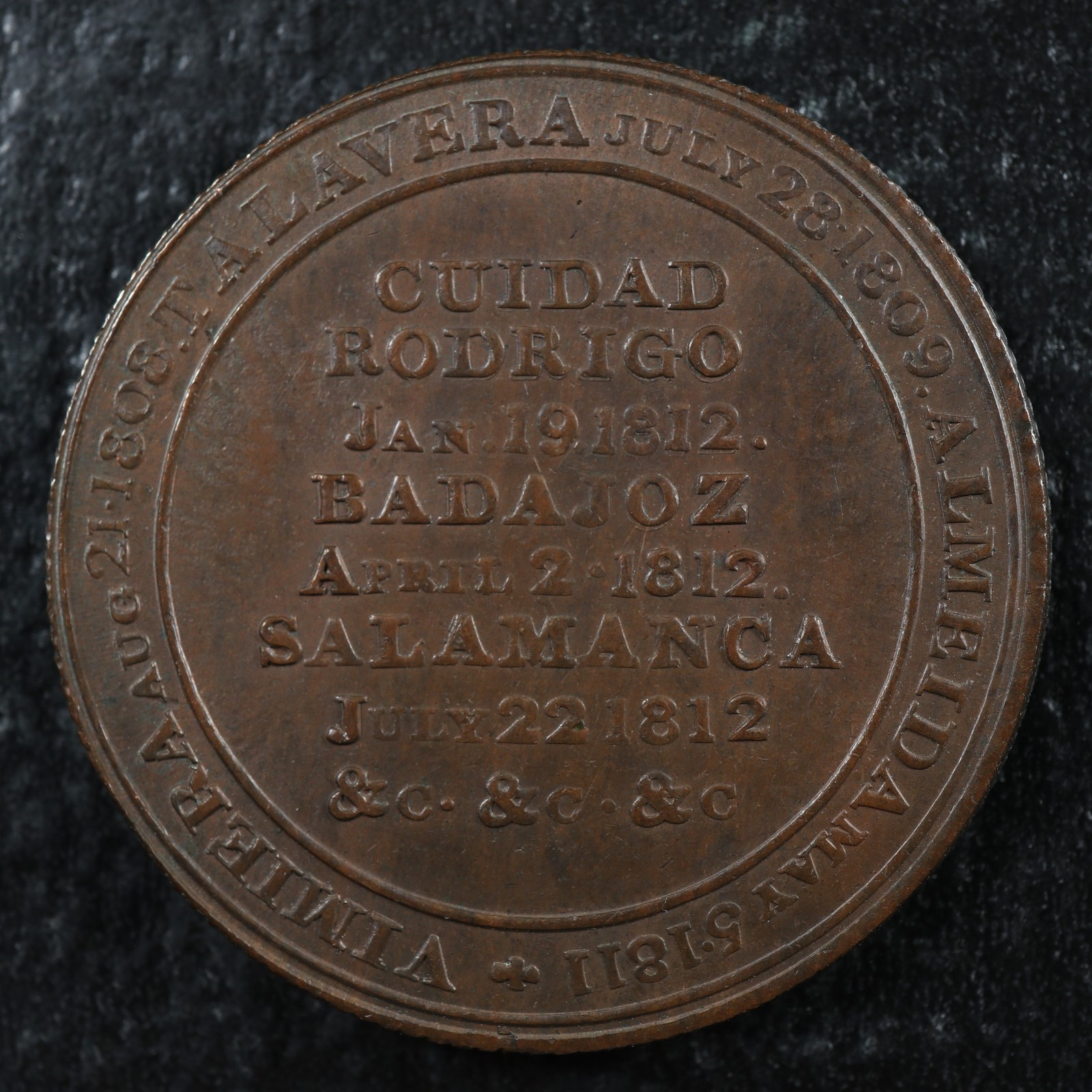 WE-11A2-Halfpenny-token-Wellington-Peninsular-Salamanca-Canada-Breton-987-277585248697-2