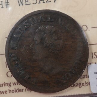 WE-5A2 ICCS F-15 Hibernia 1805 Field Marshal Wellington token Canada Breton 976