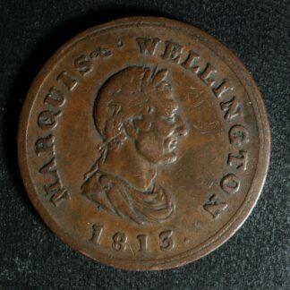 WE-7 Marquis Wellington 1813 token Commerce Canada WEL-56 Breton 978