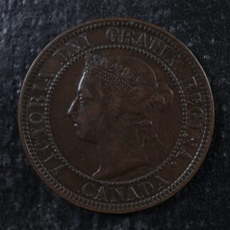 1 cent 1898H Canada one large penny Queen Victoria c ¢ VF-25