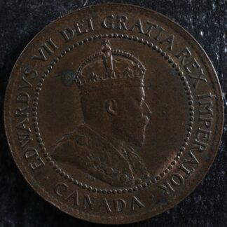 1 cent 1905 Canada one large penny copper King Edward VII c ¢ EF-40