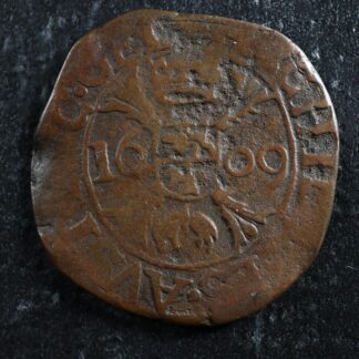 1 liard 1609 Spanish Netherlands KM#30 Copper Pays-Bas espagnols