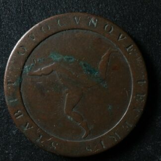 1/2 penny 1813 Isle of Man KM#10 copper Île de Man