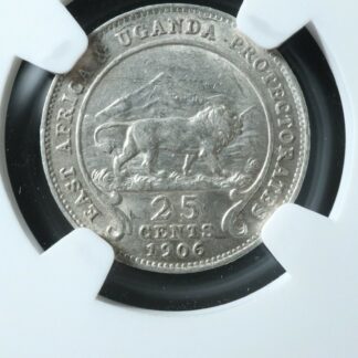 25-cents-1906-East-Africa-NGC-UNC-det-plan-flaw-KM3-silver-c-Afrique-de-lEst-274636108888-2