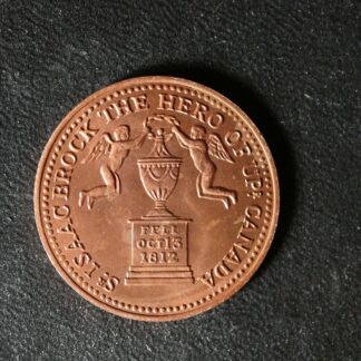 Fantasy mule UC-5 + UC-6 Pobjoy Mint Replic Upper Canada token Sir Isaac Brock