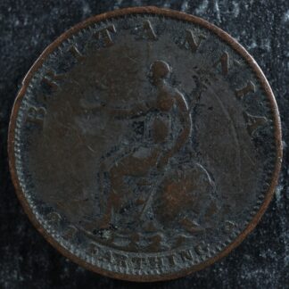Farthing 1799 Great Britain KM#646 Copper one UK GB Grande-Bretagne 1/4