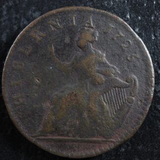 Halfpenny 1723 Ireland KM#117 copper Irlande Éire