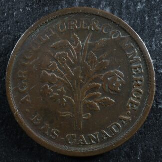 LC-21 Bouquet Sou token Montreal Lower Bas Canada Quebec Breton 680