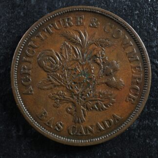 LC-30B Bouquet Sou token Montreal Lower Bas Canada Quebec Breton 699