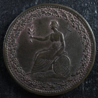 LC-54D2-Halfpenny-token-1815-Lower-Bas-Canada-Quebec-Spread-eagle-Breton-994-275821729618-2
