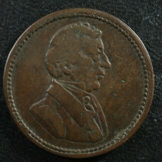 LC-58A1 token Ships Colonies & Commerce with Bust Bas Lower Canada Breton 1002