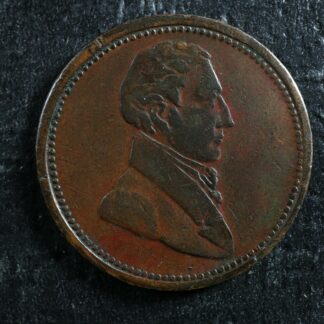 LC-59B2 Commercial Change token 3.94g small bust Canada Breton 1007