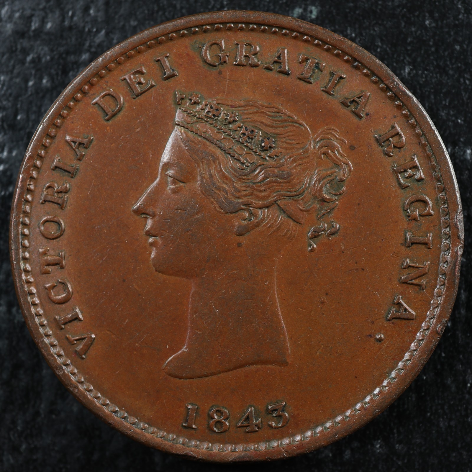 NB-1A2-Halfpenny-token-1843-Canada-Nouveau-New-Brunswick-Ship-Breton-910-277575183558-2