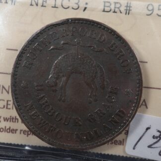 NF-1C3 ICCS VF-30 Rutherford Bros 1846 Newfoundland Canada token NFLD Breton 953