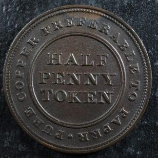 NS-21A1-Halfpenny-token-1813-Canada-Nova-Scotia-Ship-Breton-965-277151750218-2