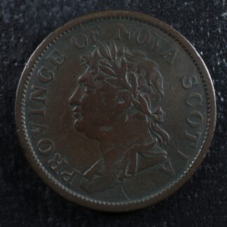 NS-2A4-One-penny-token-1824-Canada-Nova-Scotia-Thistle-Breton-868-276742696058-2