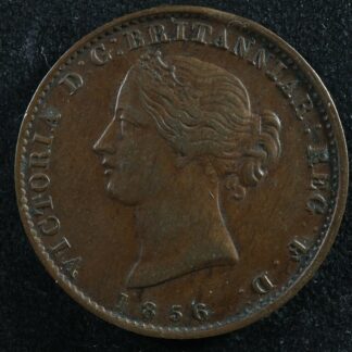 NS-5A1 Halfpenny token 1856 Canada Nova Scotia Mayflower Breton 876