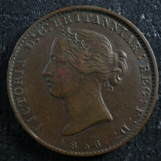 NS-5A1 Halfpenny token 1856 Canada Nova Scotia Mayflower Breton 876