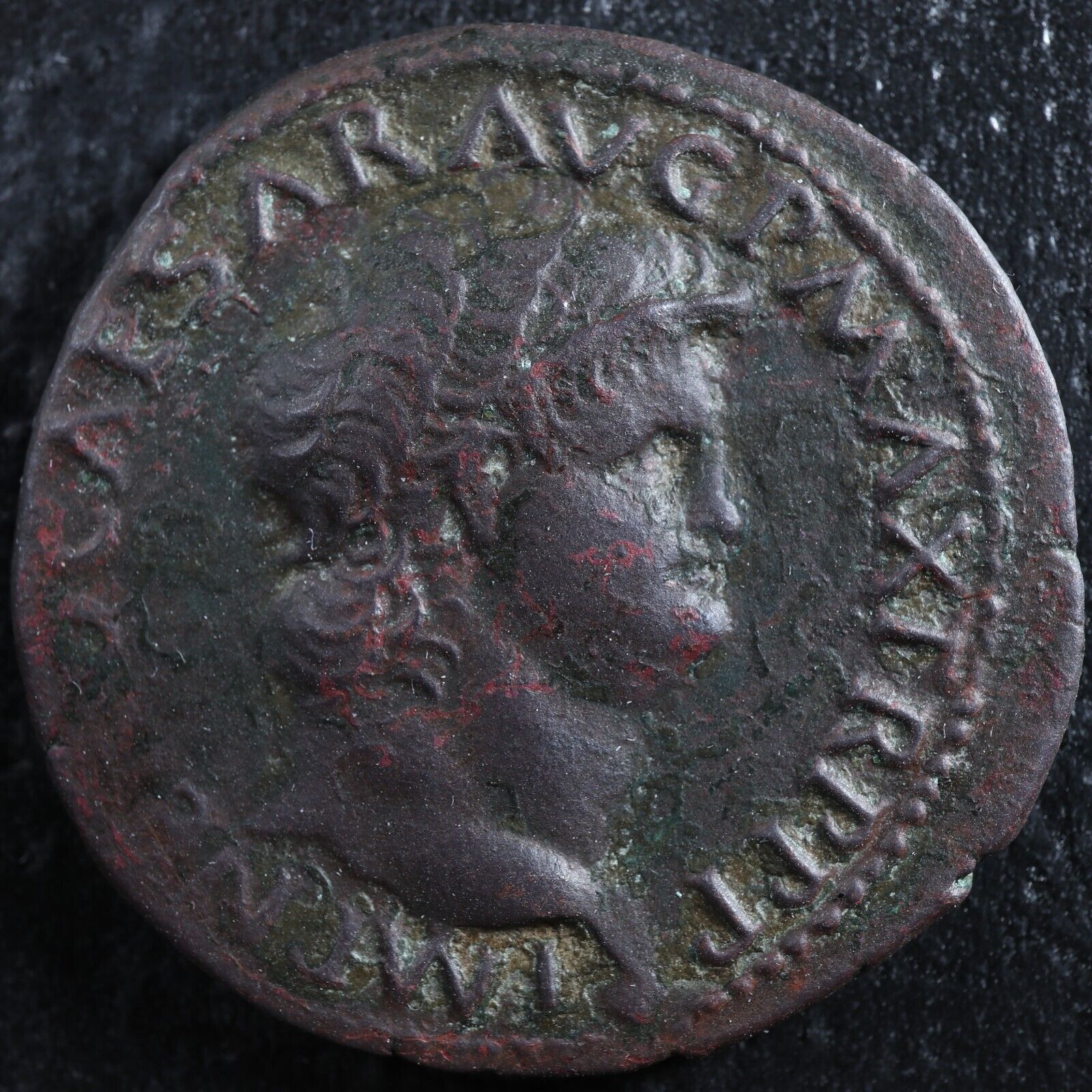 Nero As 62-68 Lugdunum RIC 543 Victory Néron – Jetons Canada