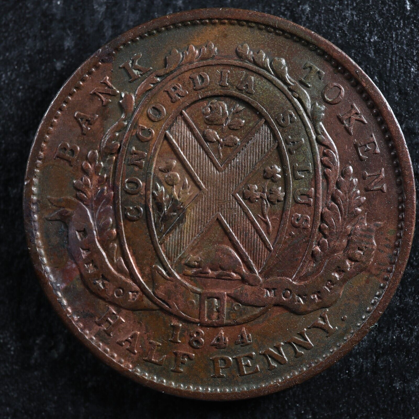 PC-1B1-Halfpenny-1844-token-Province-of-du-Canada-Montreal-Breton-527-275695856098-2