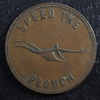 PE-5B1 Halfpenny token Canada PEI Prince Edward Island Hook c. 1860 Breton 917