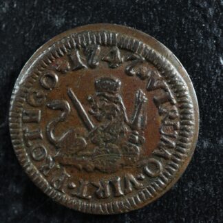 1-maravedi-1747-Spain-KM368-Copper-Espana-Espagne-276713338289-2