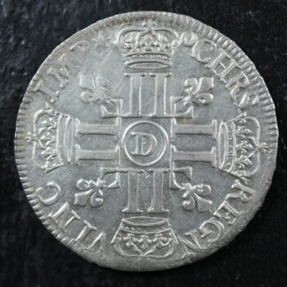 12-ecu-aux-huit-L-1690D-Lyon-France-KM2733-silver-OverstrikeFlan-Reforme-277151625679-2