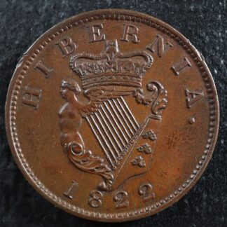 12-penny-1822-Ireland-KM150-Copper-Halfpenny-Irlande-Eire-277114679979-2