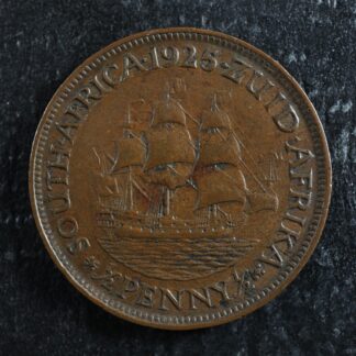1/2 penny 1925 South Africa KM#13.1 Bronze Afrique du Sud Zuid-Afrika