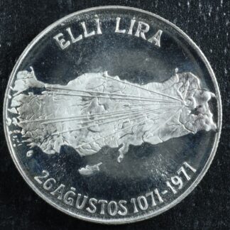 50-lira-1971-Battle-of-Malazgirt-Turkey-KM900-silver-Proof-Turquie-Turkiye-276035449629-2