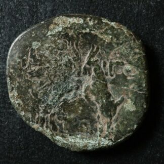 AE20 c. -168/-147 Amphipolis Macedonia Artemis head / Two goats fighting Greek