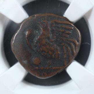 Doudou 1836 Pondichéry French India KM#52 NGC VF-20 copper Inde भारत