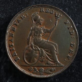 Farthing-1841-Great-Britain-KM725-Copper-one-UK-GB-Grande-Bretagne-14-276775674149-2