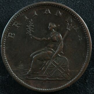Halfpenny 1807 Great Britain KM#662 copper one GB Grande-Bretagne 1/2