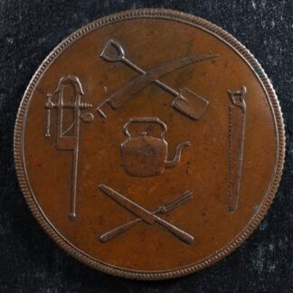 LC-19A1-Halfpenny-token-J-Shaw-Co-Quebec-Bas-Lower-Canada-Breton-565-276002537179-2